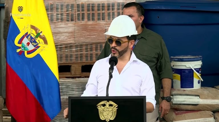 Presidente Abelardo De La Espriella en Buenaventura.