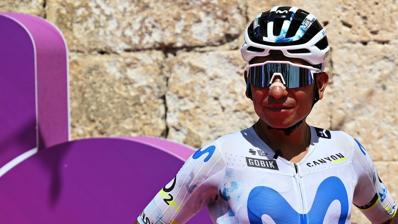 Nairo Quintana participando en la Vuelta a Burgos 2026