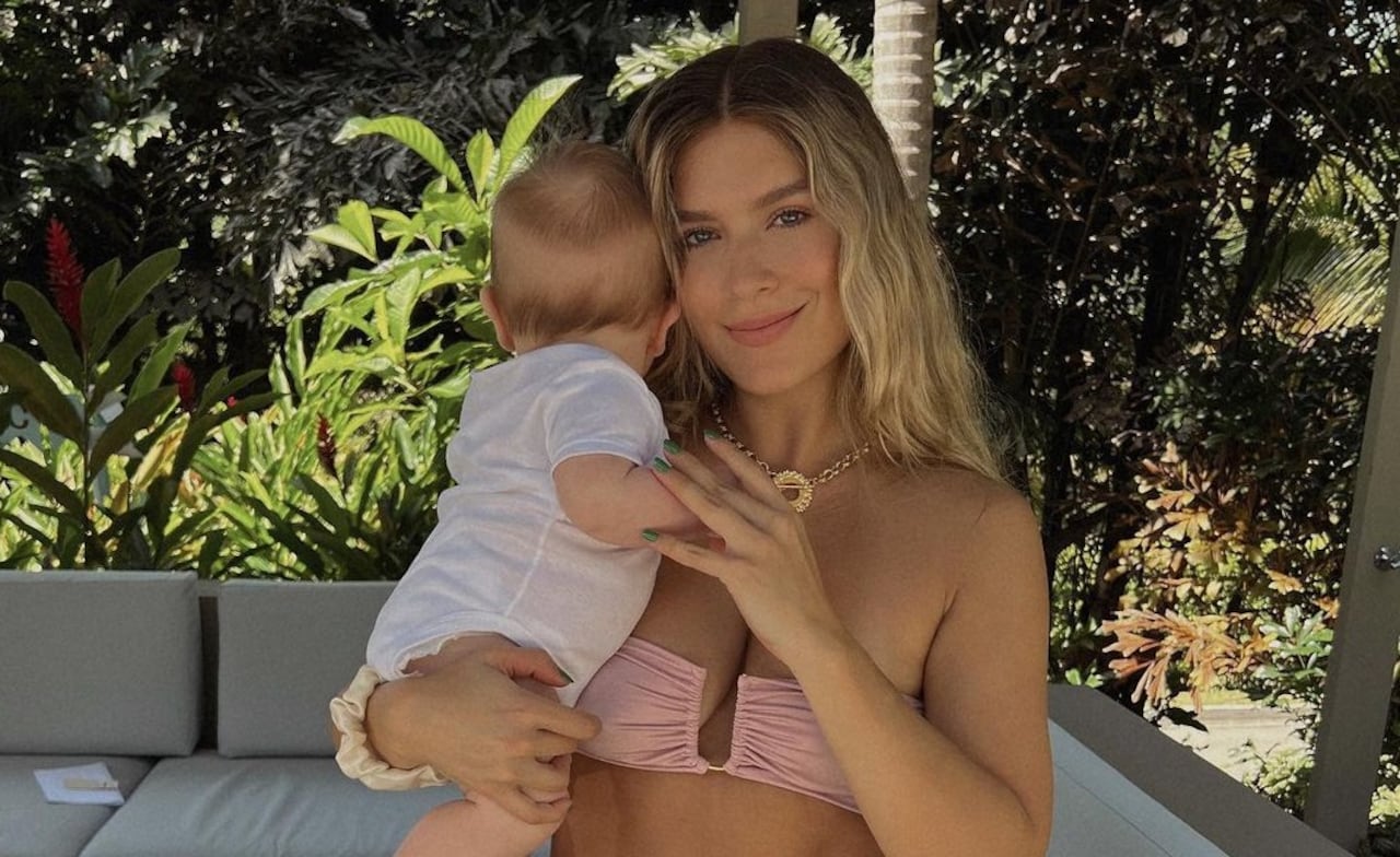 Lucca nació en diciembre de 2021 y es fruto de la relación de Laura Tobón con el economista Álvaro Rodríguez.