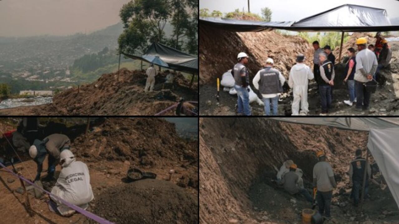 El hallazgo que se dio por los equipos forenses de la Unidad de Búsqueda y el grupo de apoyo técnico forense de la JEP