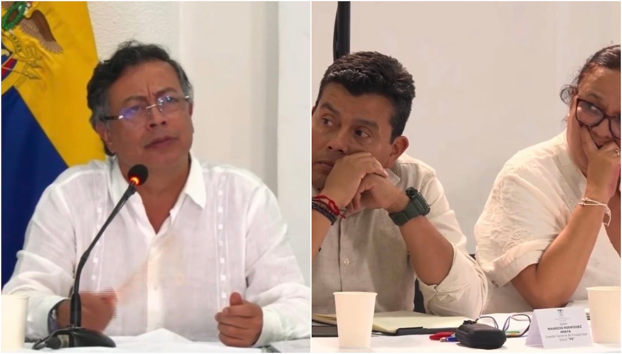 Gustavo Petro y asistentes al consejo de ministros del 9 de febrero de 2026
