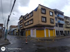 Así quedó el sobretecho de la terraza del edificio: colapsó durante el terremoto y se convirtió en una de las principales afectaciones del inmueble.