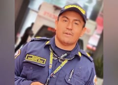 Diomedes Díaz es el bombero que causa furor en redes sociales.