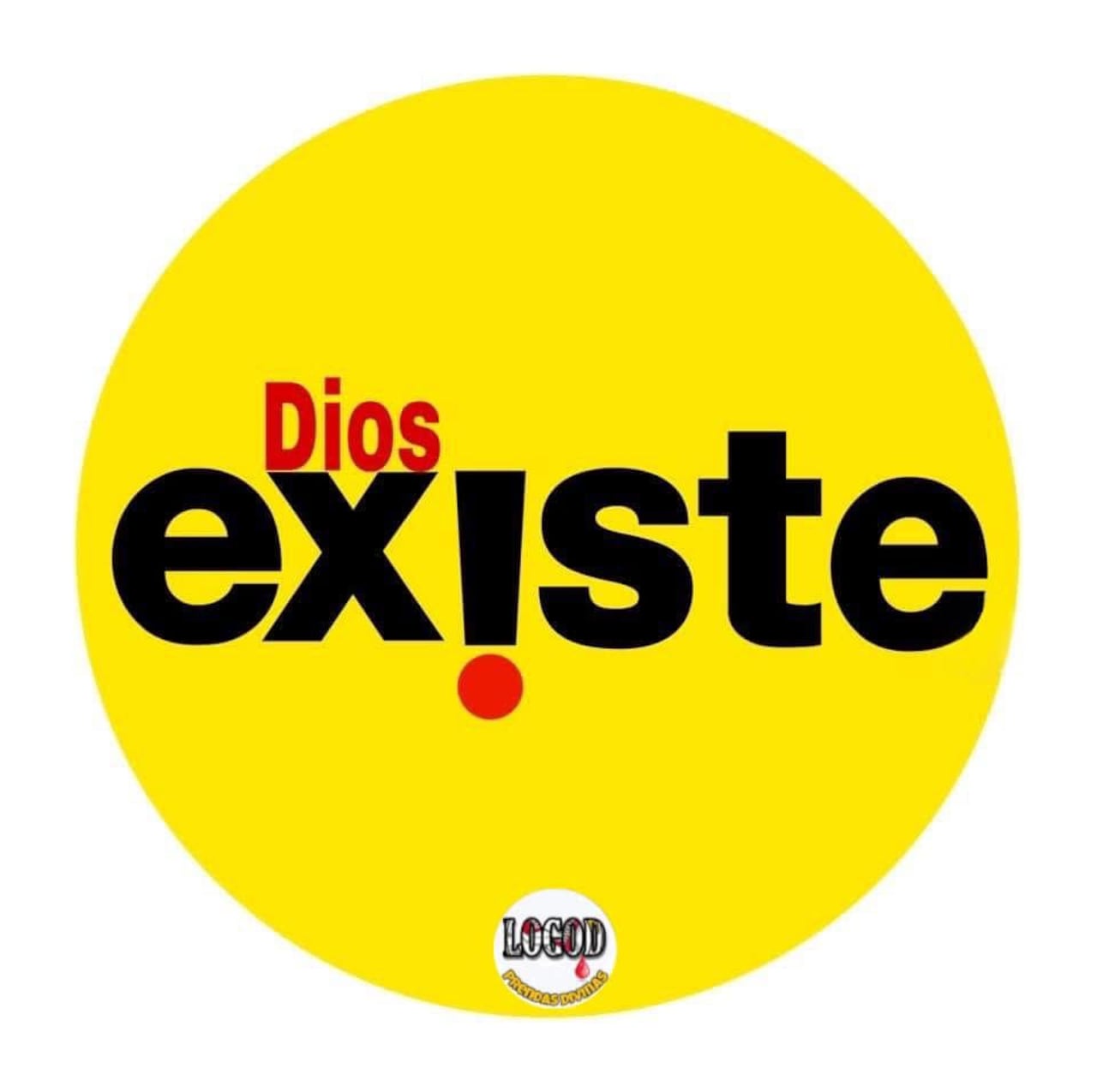 Con el logo de almacenes Éxito, crearon uno de sus logos de fe más exitosos: Dios existe.