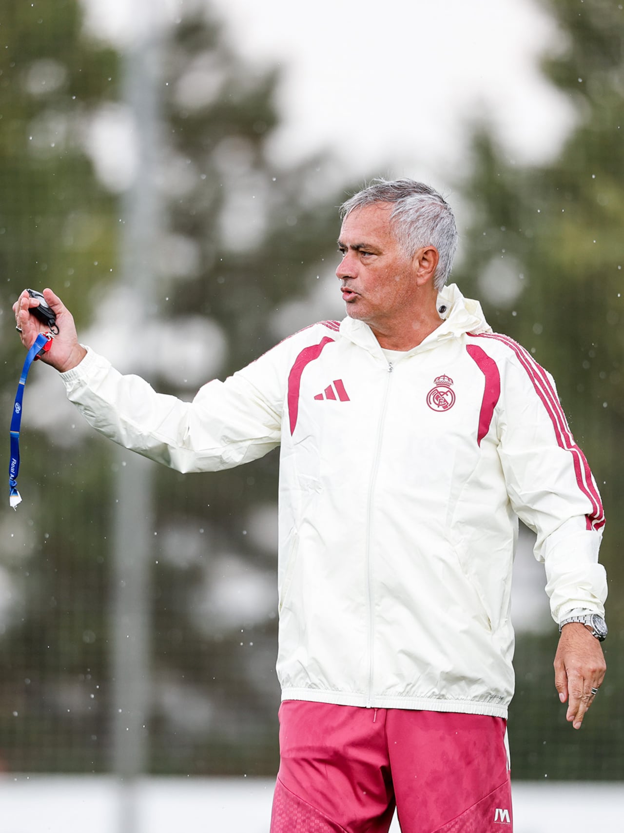 José Mourinho, director técnico del Real Madrid.
