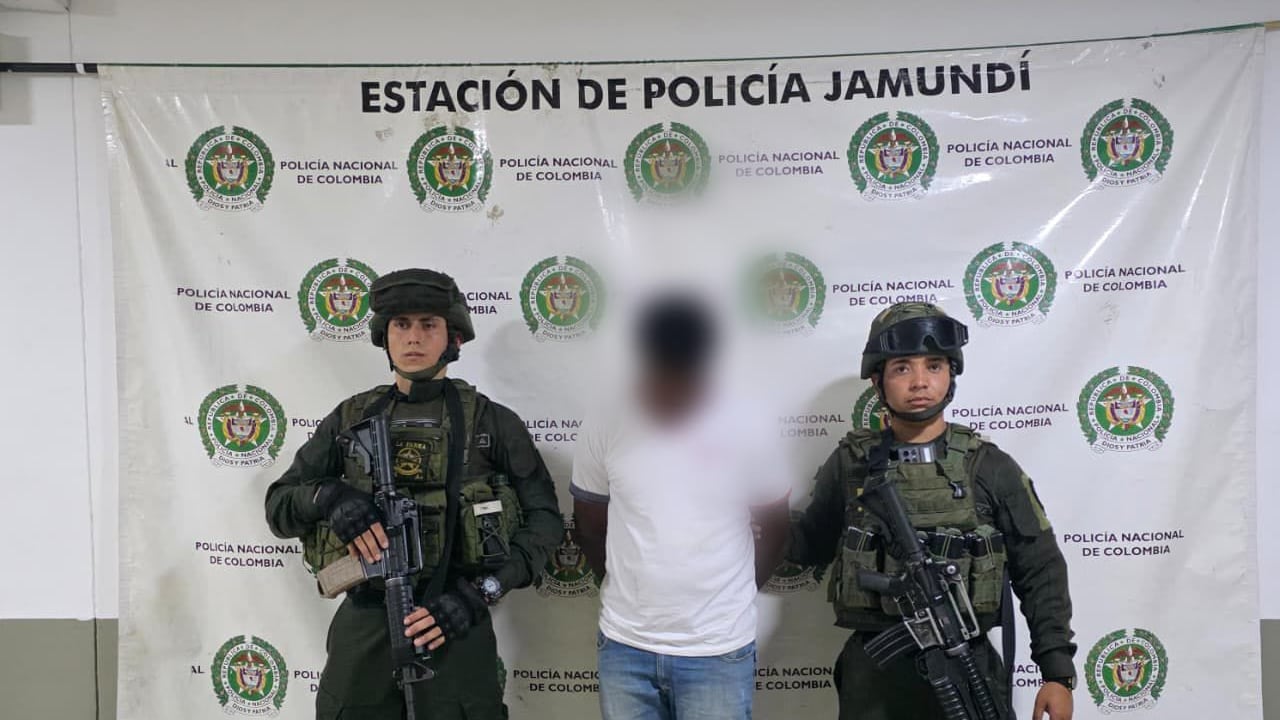 Alias ‘Lerma’ fue enviado a prisión tras ser capturado en operativo en Jamundí