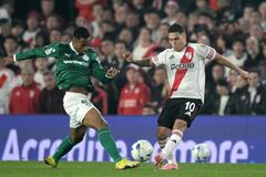 Juan Fernando Quintero ha demostrado una mejoría en su estado físco partido tras partido.