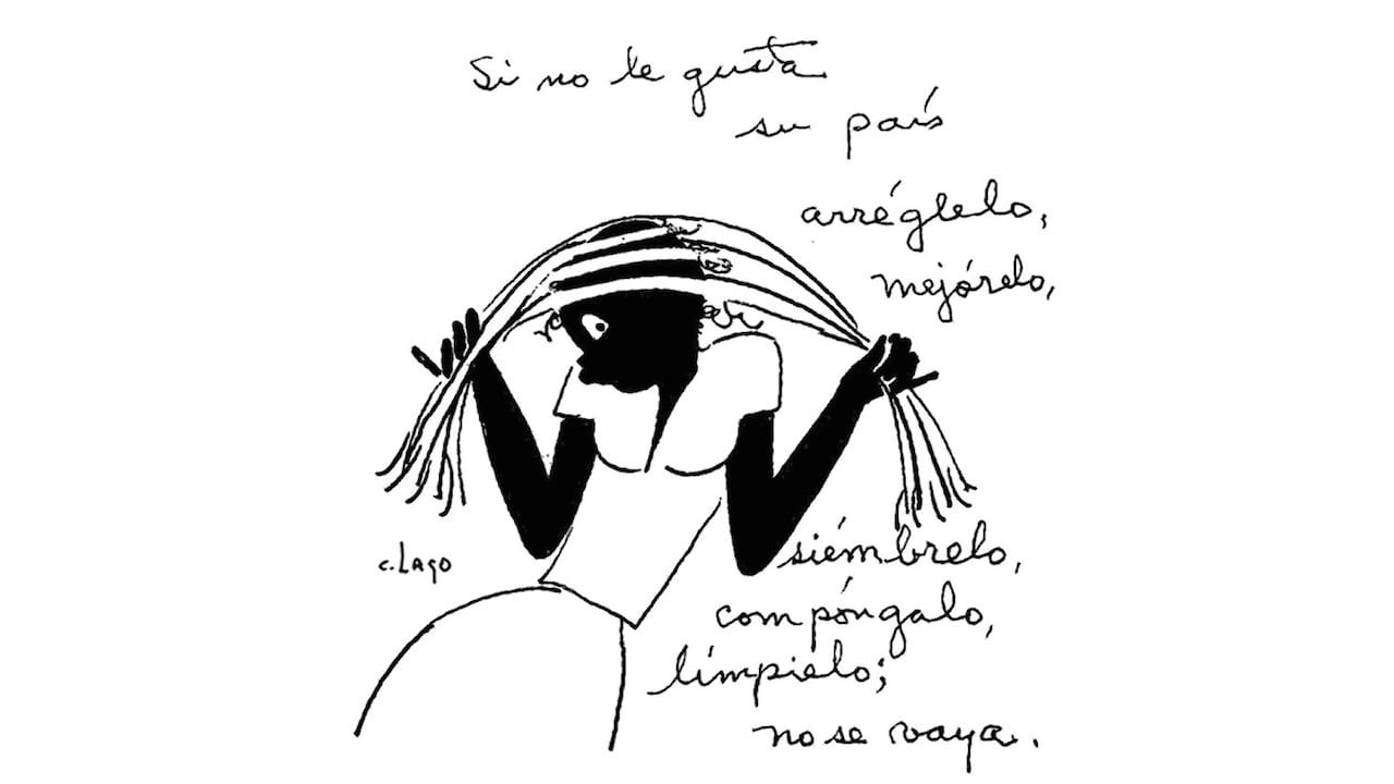 Caricatura de Nieves, 8 de abril.