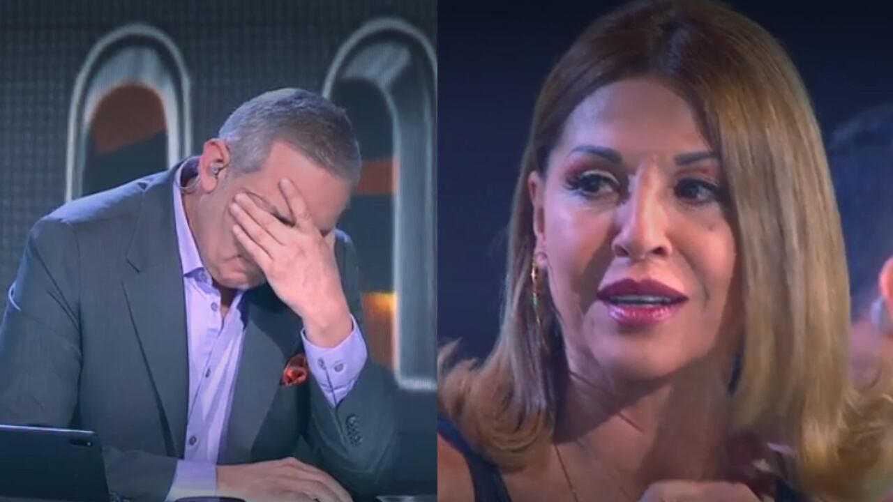 Participante de ‘Yo me llamo’ conmovió a Amparo Grisales y César Escola con su interpretación. Foto captura de pantalla Caracol Televisión.