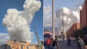 Exploción en la polvorería 'El Vaquero' ubicada en el municipio de Soacha.