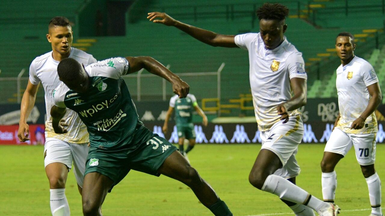 En el estadio Palmaseca fecha 14 de la liga entre Deportivo Cali vs Águilas Doradas