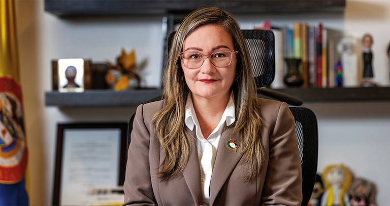 La abogada constitucionalista Cielo Rusinque, superintendente de Industria y Comercio desde febrero de 2024, es considerada una de las activistas más firmes del progresismo.