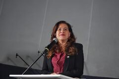 Alejandra Miller, directora de la Agencia para la Reincorporación y la Normalización, ARN, lideró el evento ‘12 mil razones para continuar’.