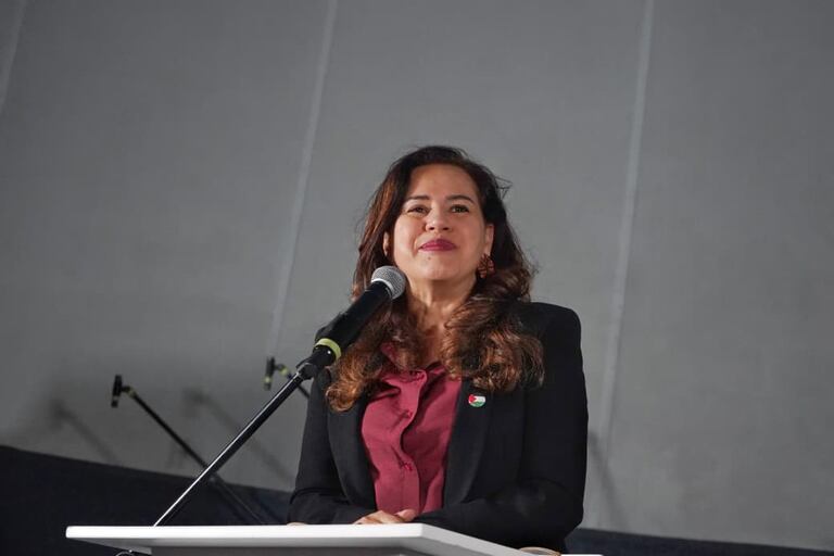 Alejandra Miller, directora de la Agencia para la Reincorporación y la Normalización, ARN, lideró el evento ‘12 mil razones para continuar’.