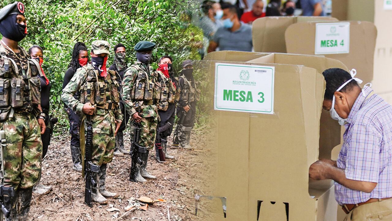 ELN, Clan del Golfo, disidencias y crimen organizado son los grupos que alterarían el libre ejercicio democrático del próximo 29 de octubre, según la MOE.