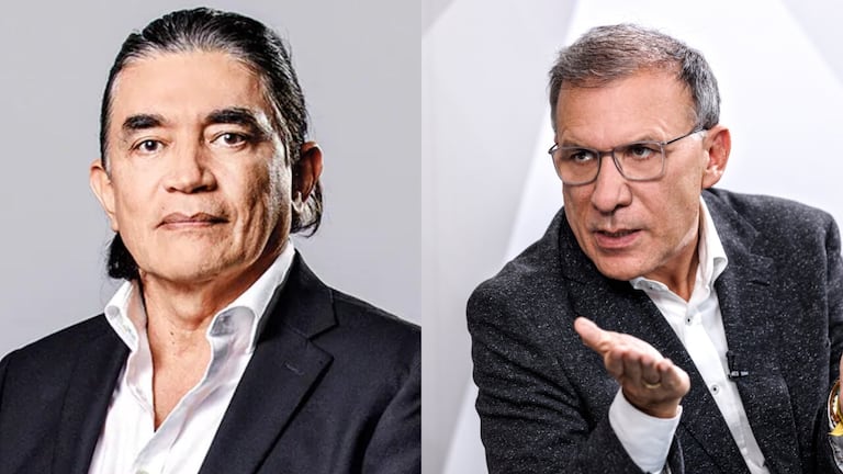 Gustavo Bolívar y Roy Barreras.