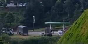 El hecho se habría presentado en los alrededores de una estación de gasolina.