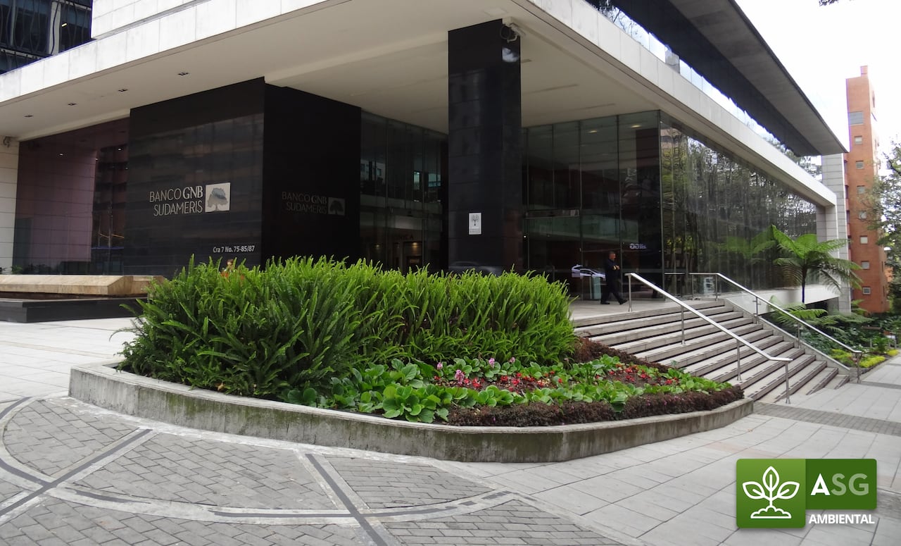 Sede del Banco GNB Sudameris en Bogotá.