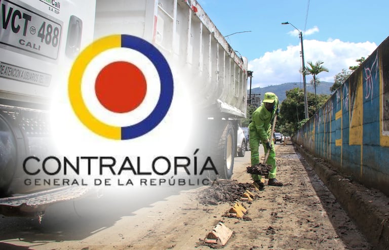 Contraloría advierte riesgo de $800 mil millones que podría afectar el servicio de aseo en Cali. (Imagen de referencia)
