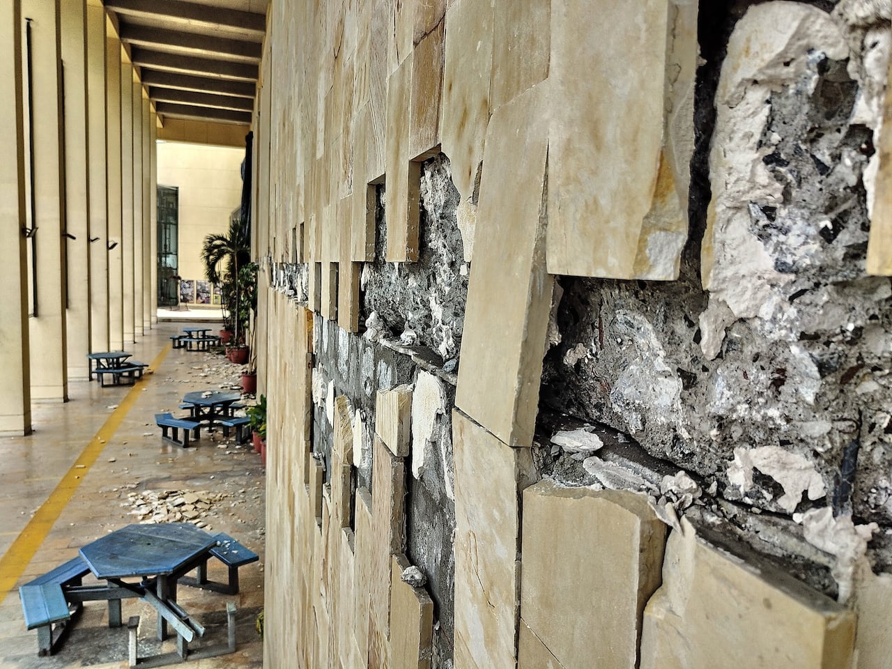 Infraestructura cultural afectada por terremoto