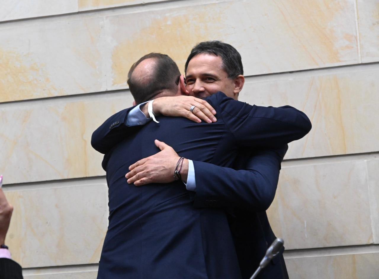 Honorio Henríquez, presidente del Senado, el 20 de julio de 2026 en el Congreso de la República, en Bogotá