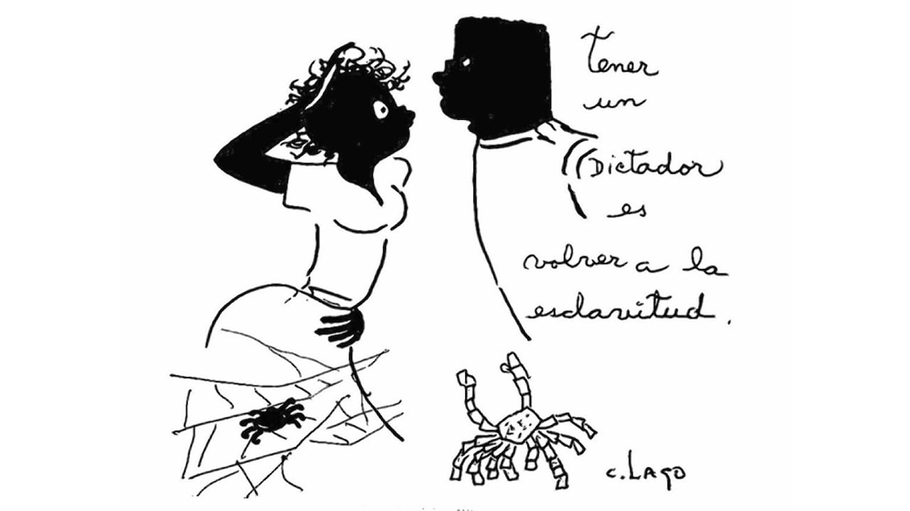 Caricatura de Nieves, 7 de abril de 2025.