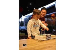El jueves 27 de octubres el hijo del futbolista cumplió tres años. Captura historias de Instagram: @jamesrodriguez10
