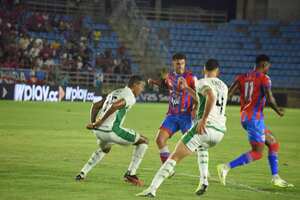 Imagen del partido entre Unión Magdalena y Deportivo Cali por la fecha 14 del segundo semestre de la Liga colombiana 2023.