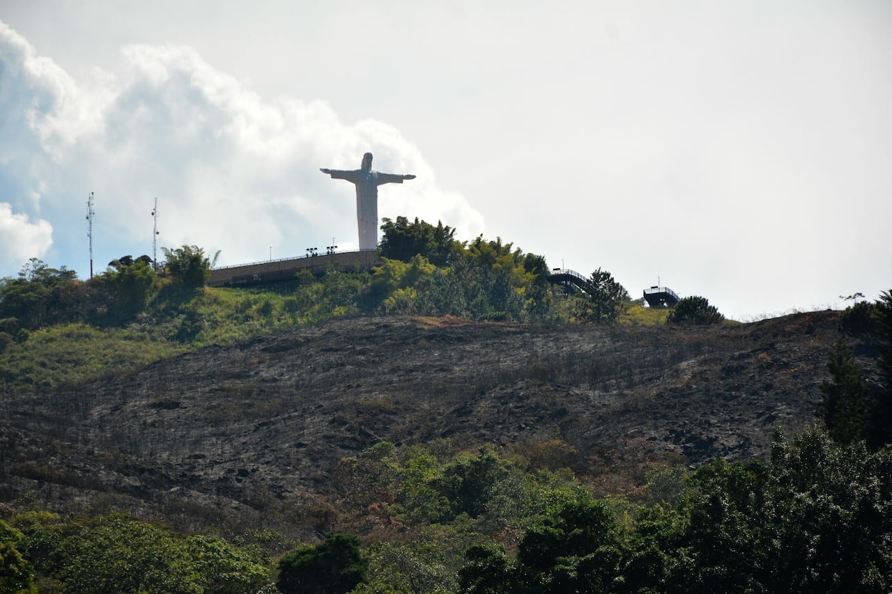 Incendio en Cristo Rey en Cali del 7 de agosto de 2026.