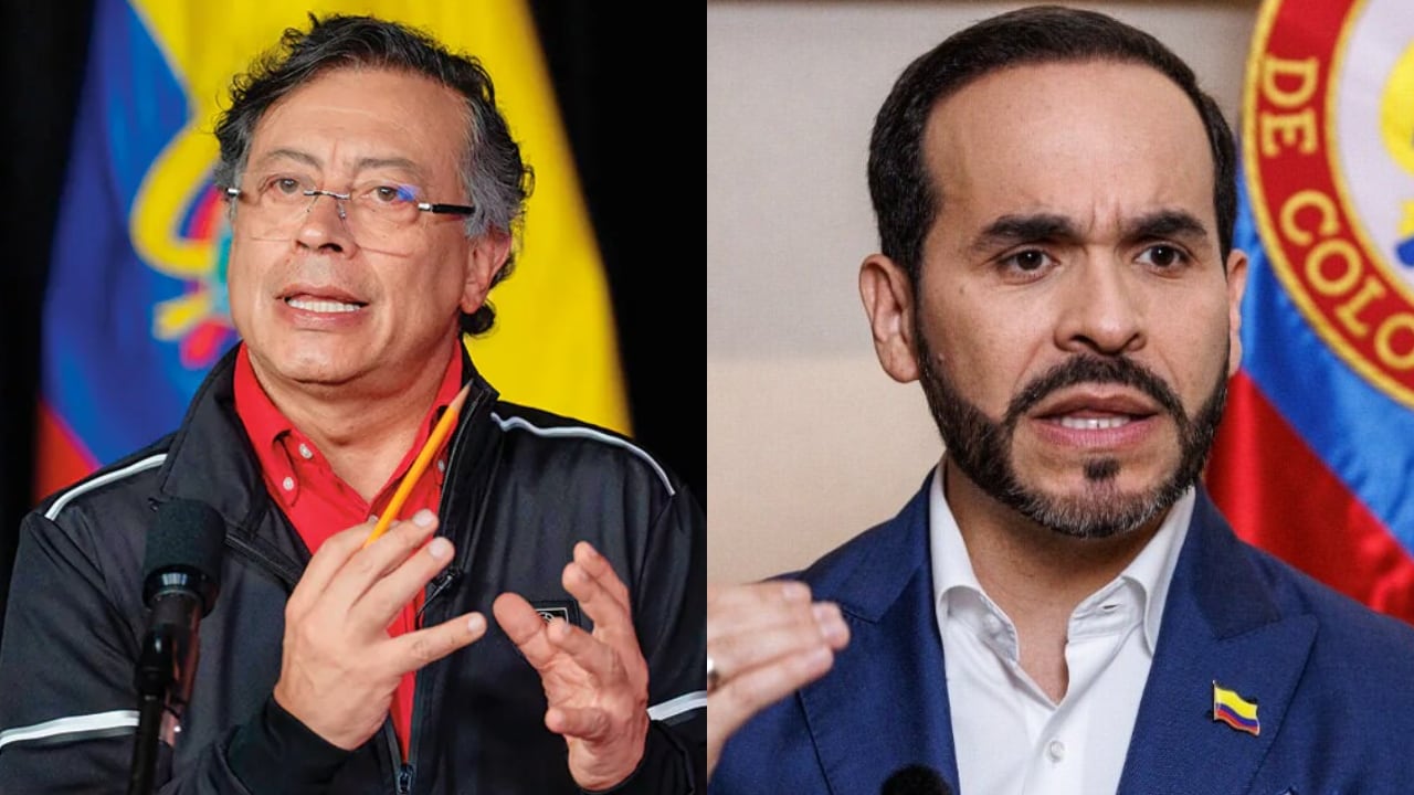 Presidente Gustavo Petro y presidente electo Abelardo De La Espriella.