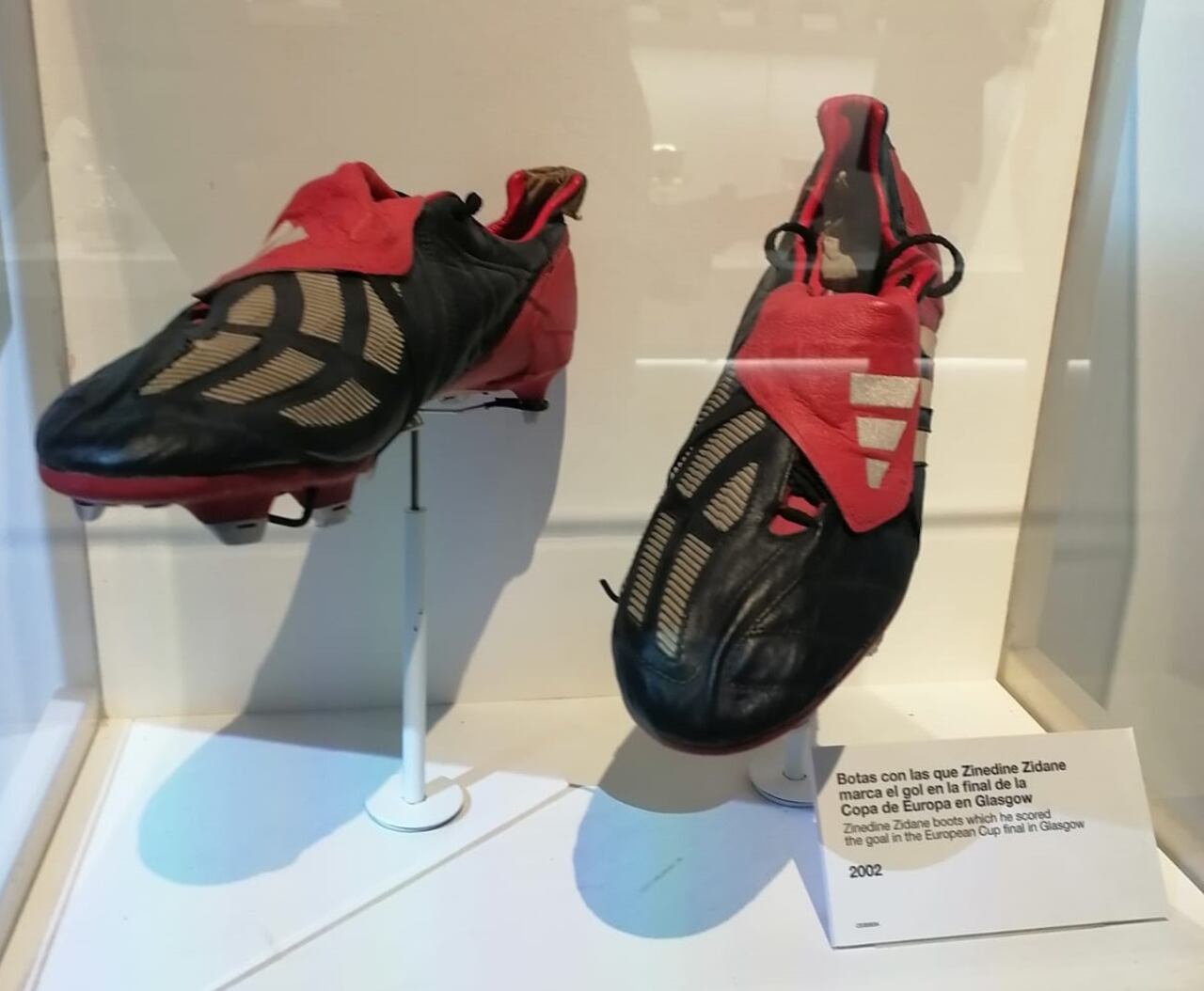 Guayos de Zinedine Zidane, Champions 2002.