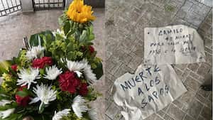 El periodista recibió una corona fúnebre, dos proyectiles de fusil y dos panfletos amenazantes en su residencia, en el sur de Cali.