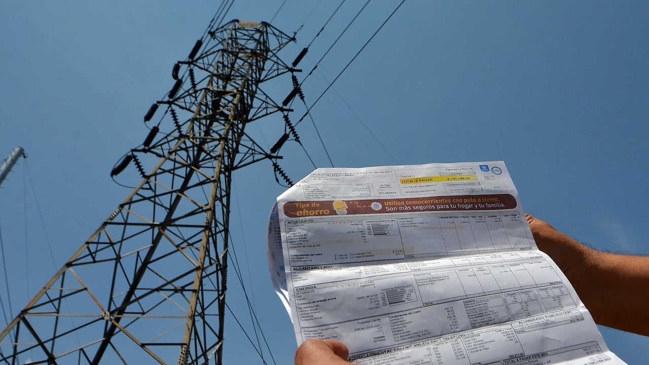 Incremento en las facturas de energía en Cali.