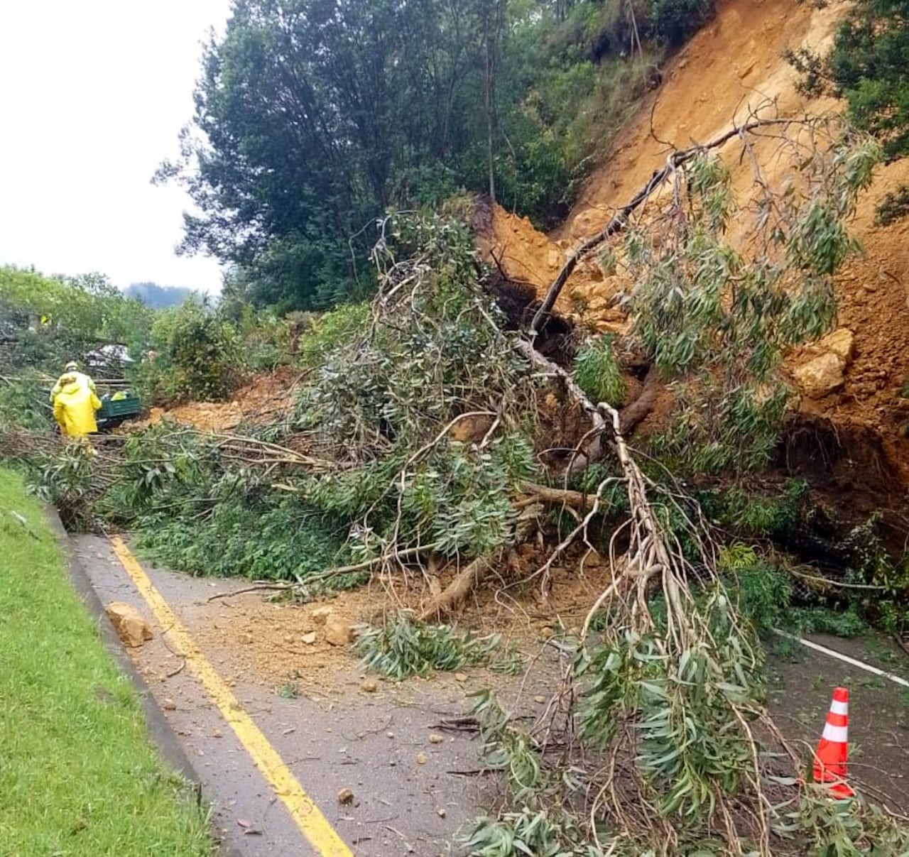 Las imágenes difundidas evidencian la magnitud de la emergencia.