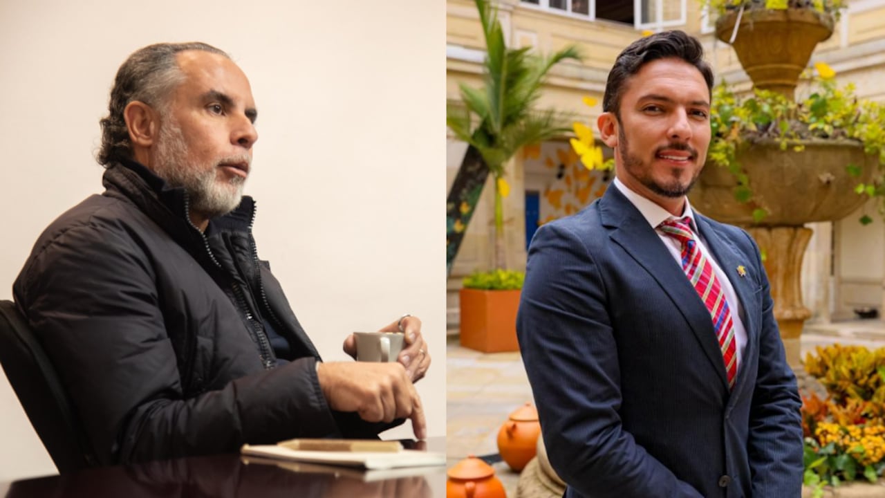 Armando Benedetti y Juan Carlos Florián.