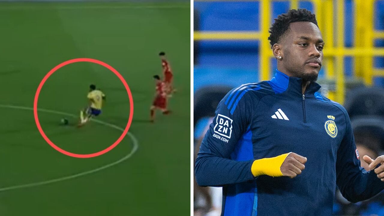 'Blooper' de Jhon Durán en Arabia Saudí se lleva los ojos de todos.