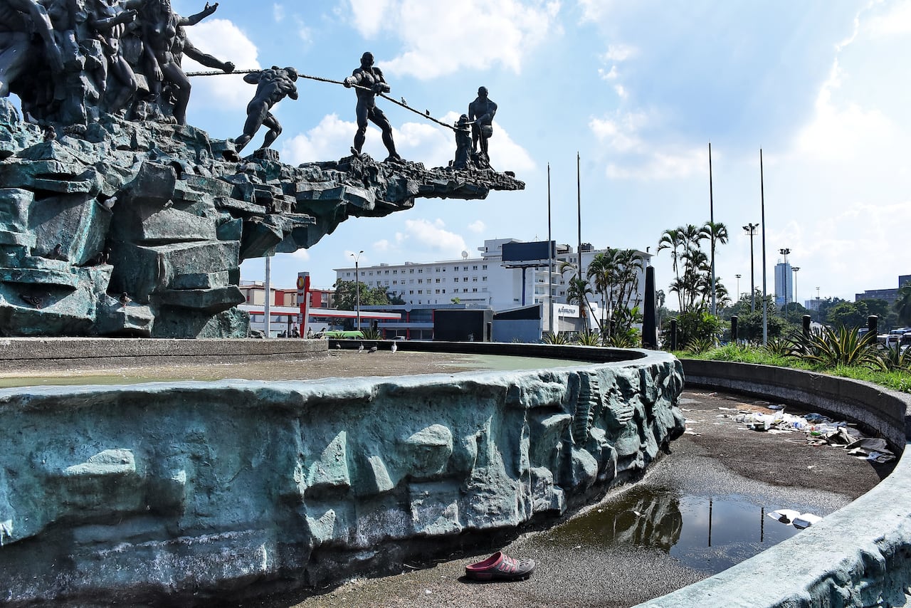 Abandono Monumento de la Solidaridad