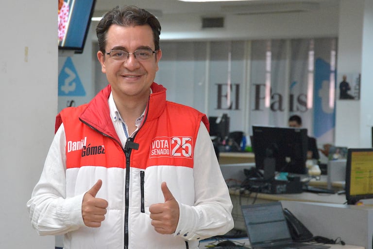 Daniel Gómez candidato al senado