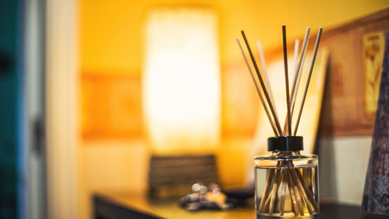 Aroma en la habitación.