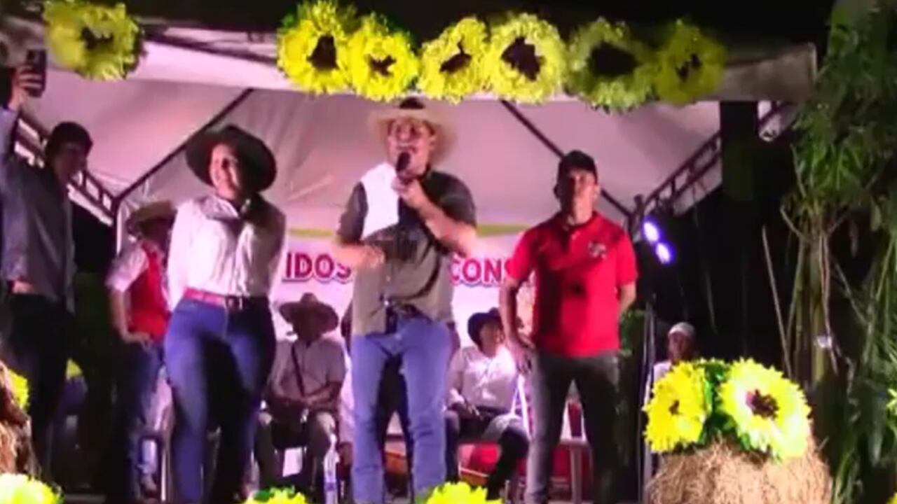 Polémica escena de César Ortiz Zorro, candidato a la gobernación de Casanare.