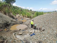 Los sujetos capturados serán acusados ante la Fiscalía de contaminar las fuentes hídricas del sector de El Palmar del municipio de Santander de Quilichao.