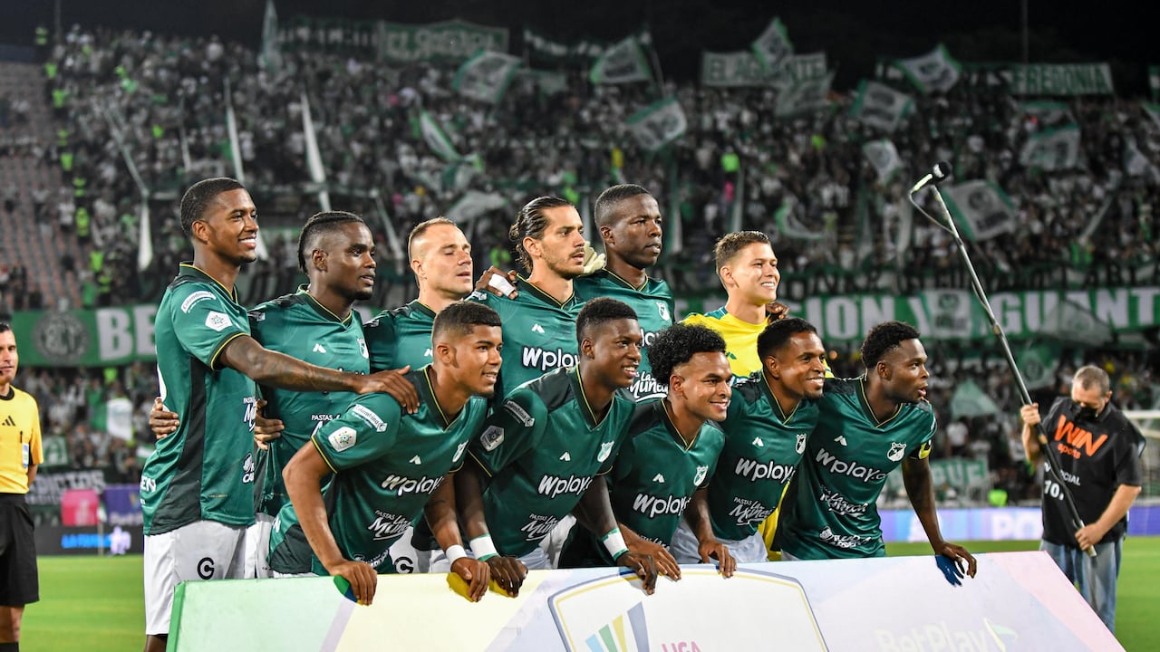 Deportivo Cali antes de enfrentar a Atlético Nacional.