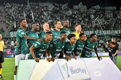 Deportivo Cali antes de enfrentar a Atlético Nacional.