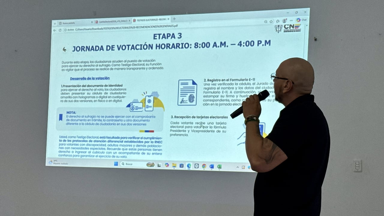 Las jornadas de capacitación para testigos electorales iniciaron en el Cauca con espacios presenciales y virtuales para fortalecer la vigilancia ciudadana durante las elecciones presidenciales.