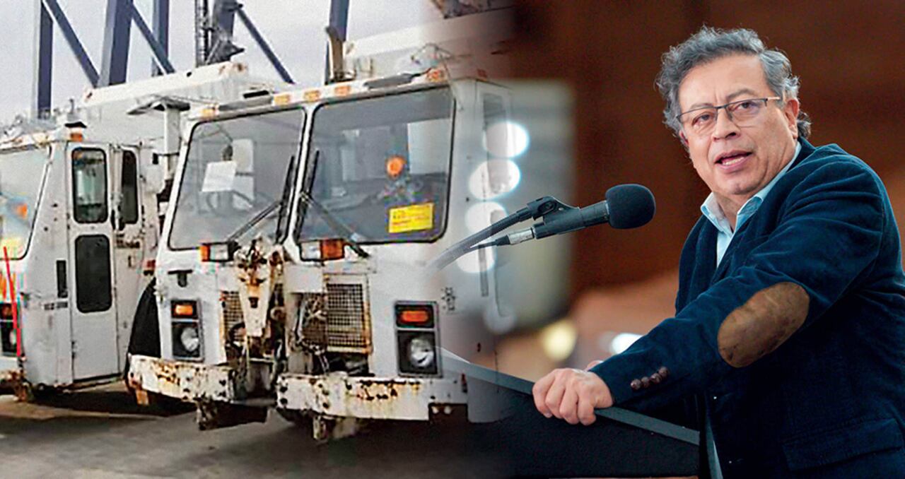 Durante la alcaldía de Gustavo Petro, el Acueducto de Bogotá compró 278 vehículos recolectores de basura para operar el servicio de aseo en la ciudad, pero años después los camiones terminaron abandonados y oxidados en un predio de Tocancipá.