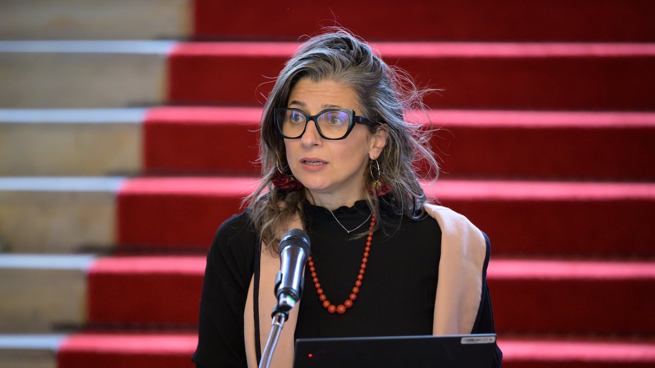 Francesca Albanese, relatora ONU sobre territorios palestinos ocupados.