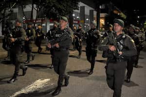 Ensayos Desfile Militar 20 de Julio.