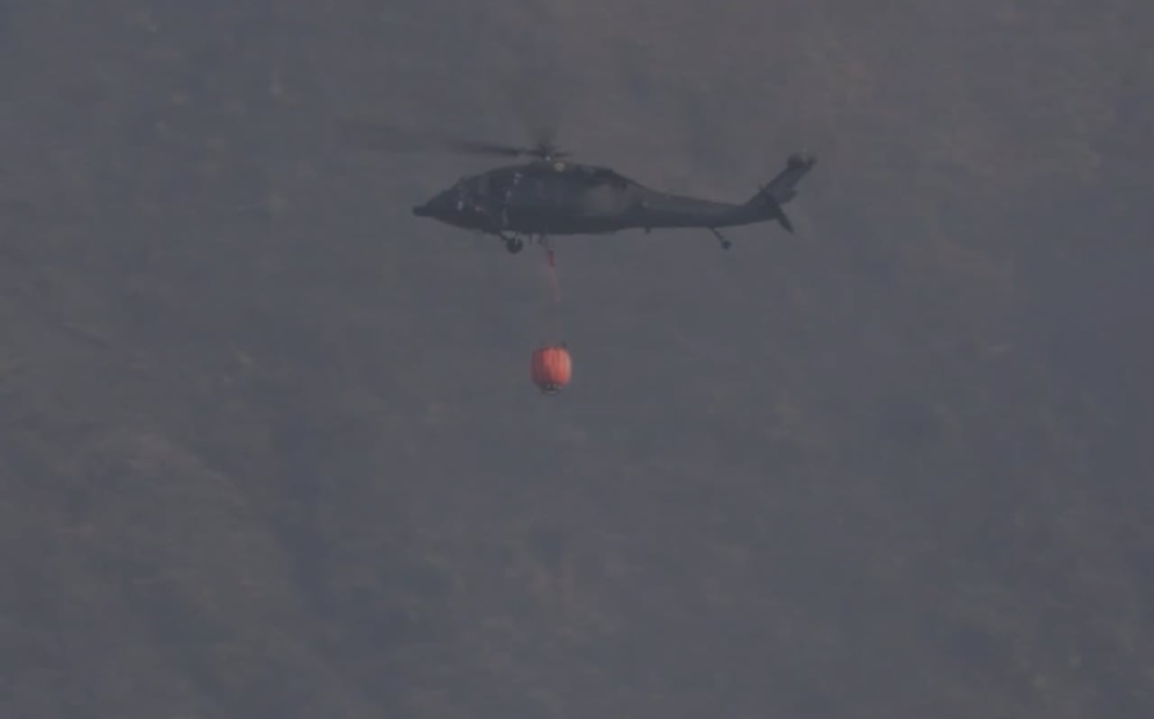 Incendio forestal en Yumbo se convirtió en fuego subterráneo, organismos de socorro y Brigada del Ejército trabajan para extinguirlo
