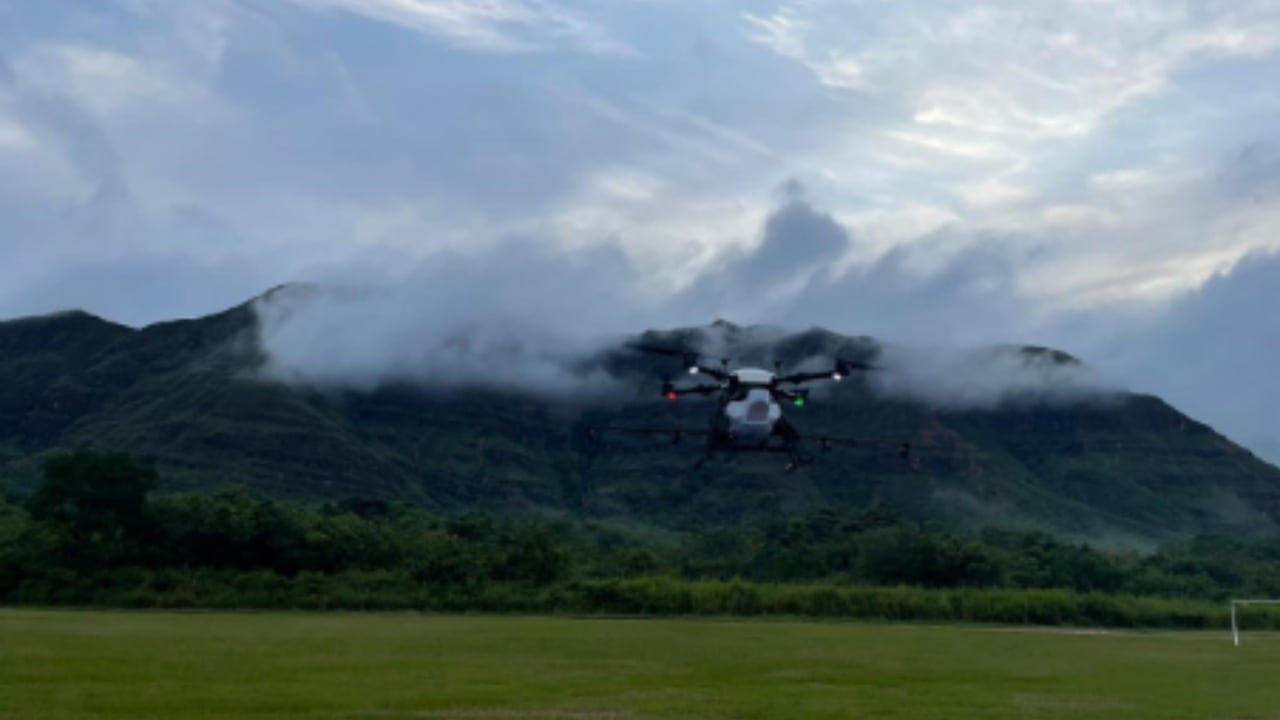 Erradicación de cultivos de coca con drones
