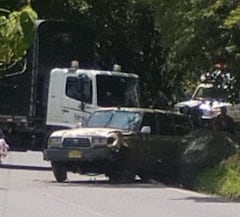 Los sujetos armados ubicaron y activaron hasta explosivos a la hora de ejecutar este asalto en plena vía Panamericana, indicaron los testigos.